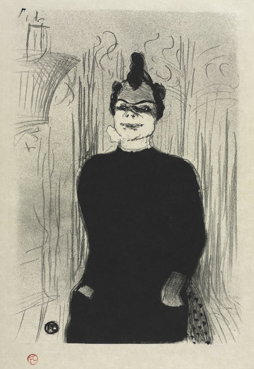 Na Gaieté Rochechouart: Nicolle de Henri de Toulouse-Lautrec