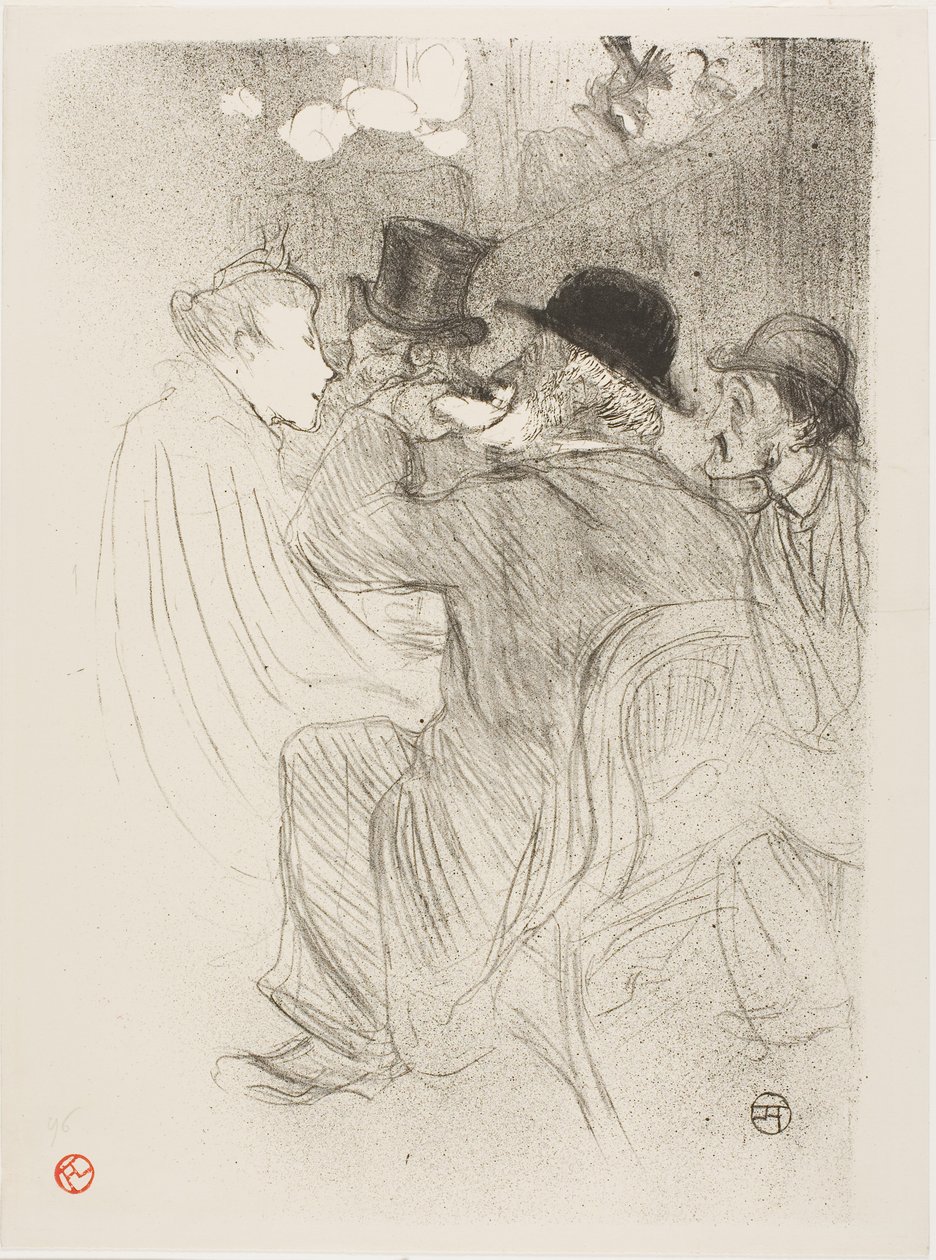 No Moulin Rouge: Um Rude! Um Rude Verdadeiro! de Henri de Toulouse-Lautrec