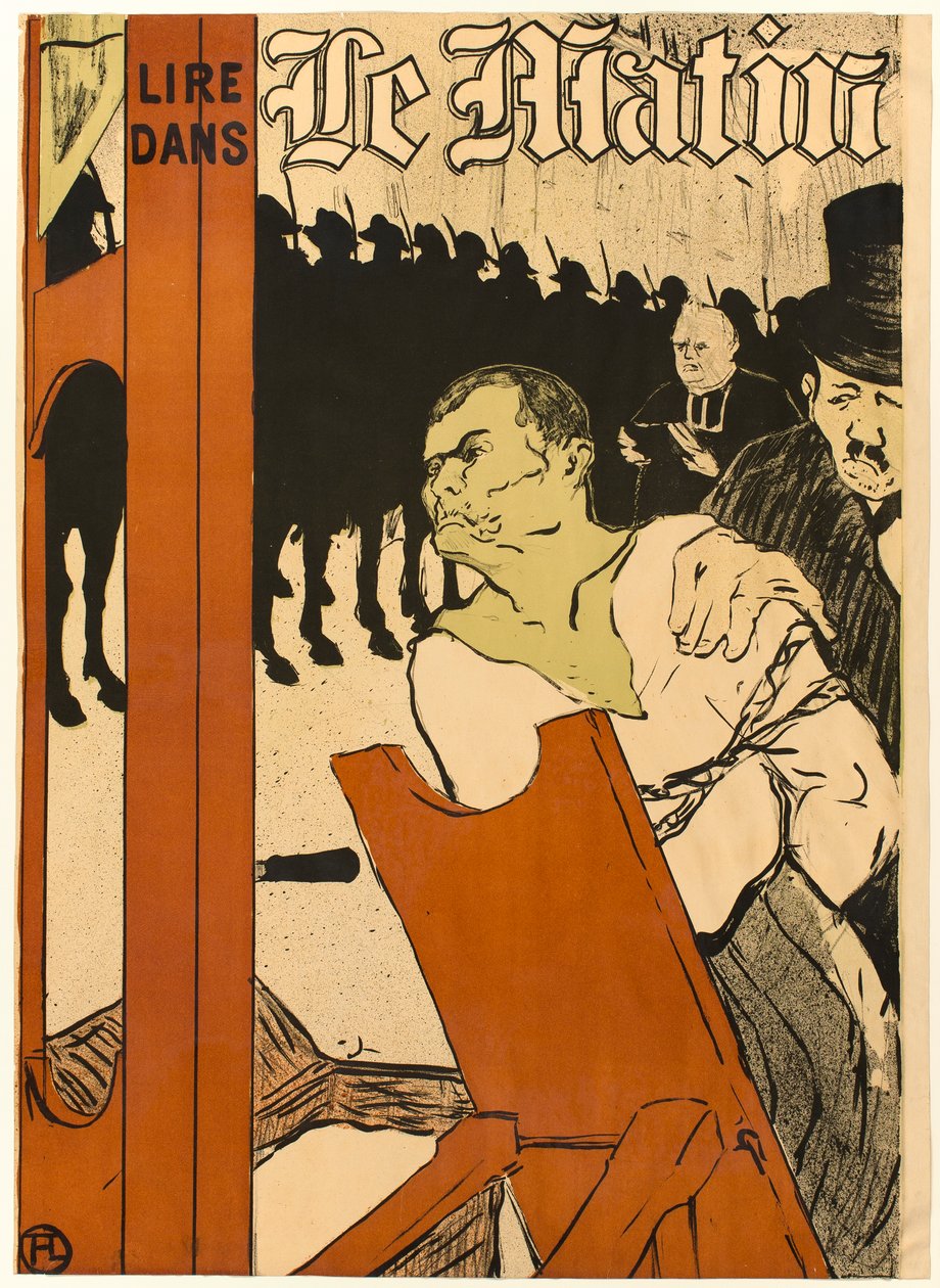 Ao pé do andaime de Henri de Toulouse-Lautrec