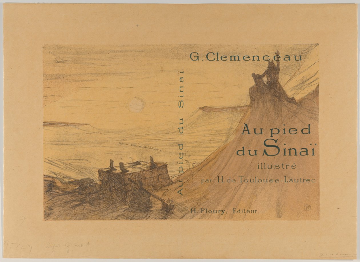 Am Fuße des Sinai de Henri de Toulouse-Lautrec