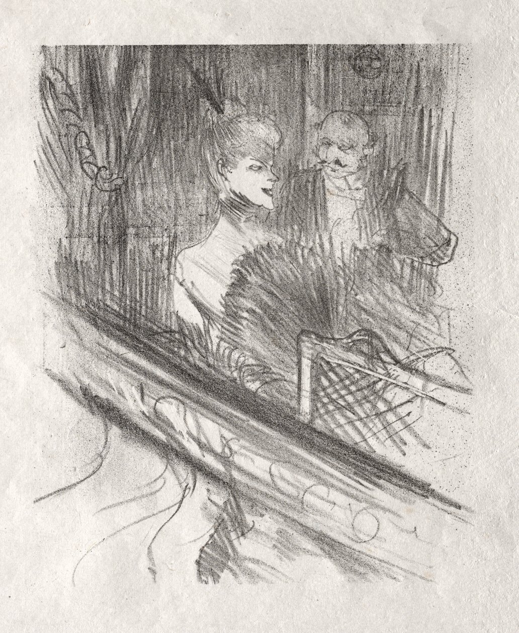 Ao pé do Sinai: Barão Moïse de Henri de Toulouse-Lautrec