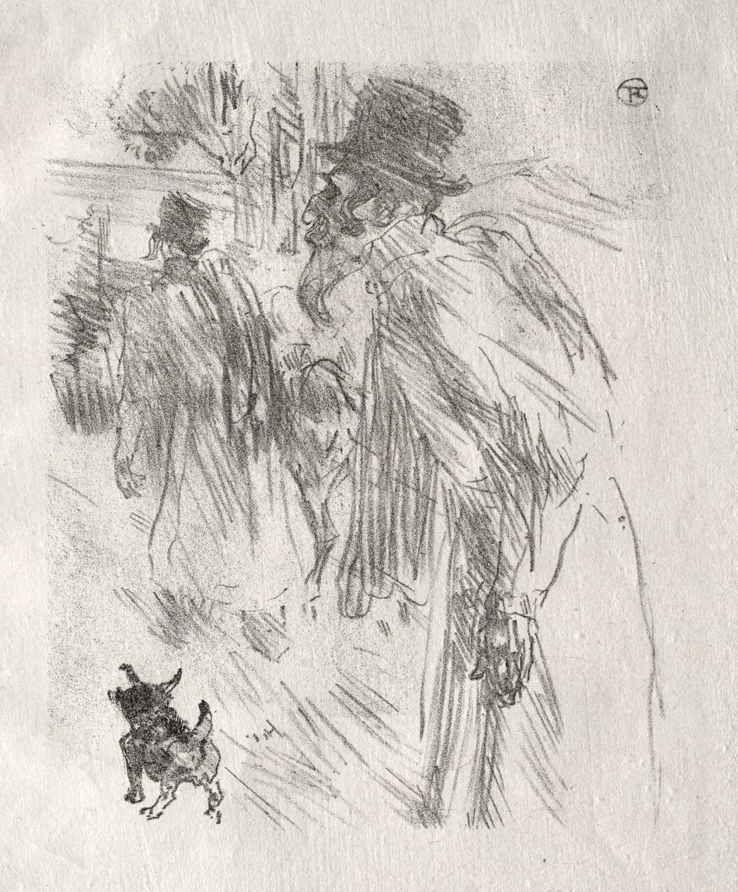 Ao pé do Sinai: Os judeus poloneses, Carlsbad de Henri de Toulouse-Lautrec