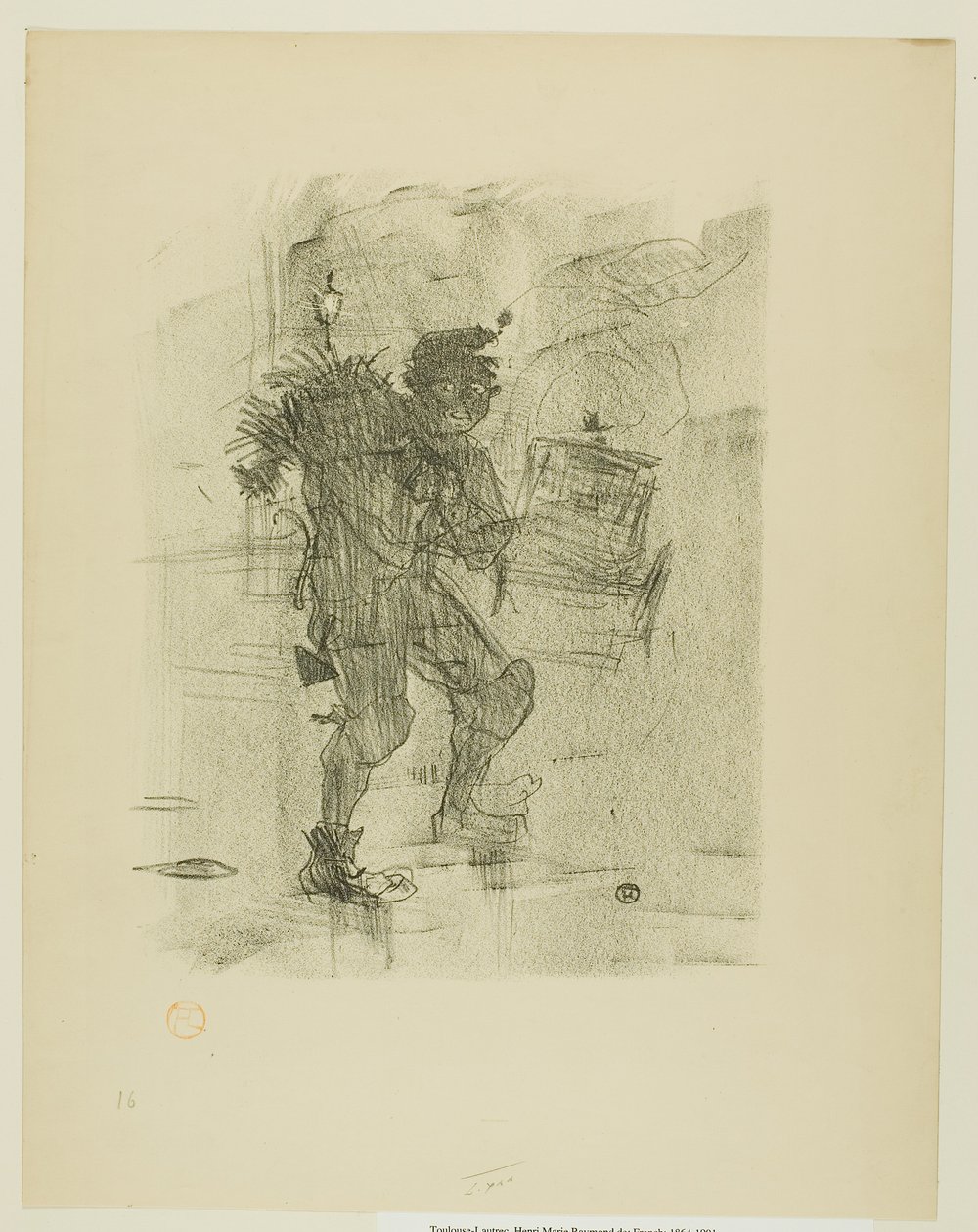 Balada de Natal, de Melodies de Désiré Dihau de Henri de Toulouse-Lautrec
