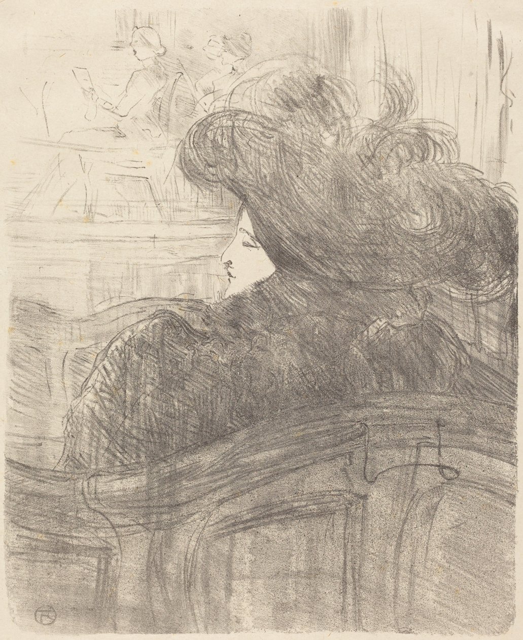 Cleo de Merode de Henri de Toulouse-Lautrec
