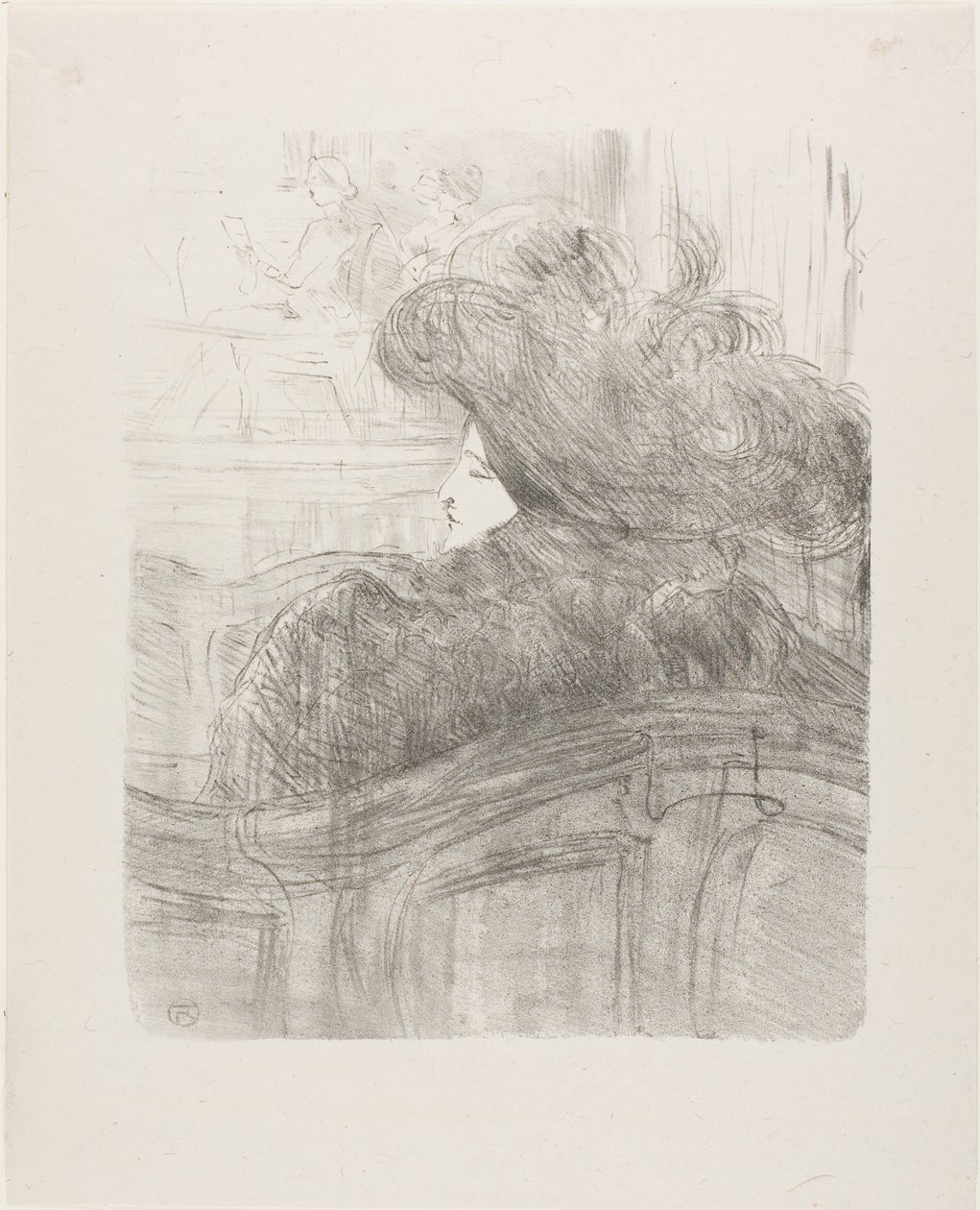 Cléo de Mérode, da Treize Lithographies de Henri de Toulouse-Lautrec