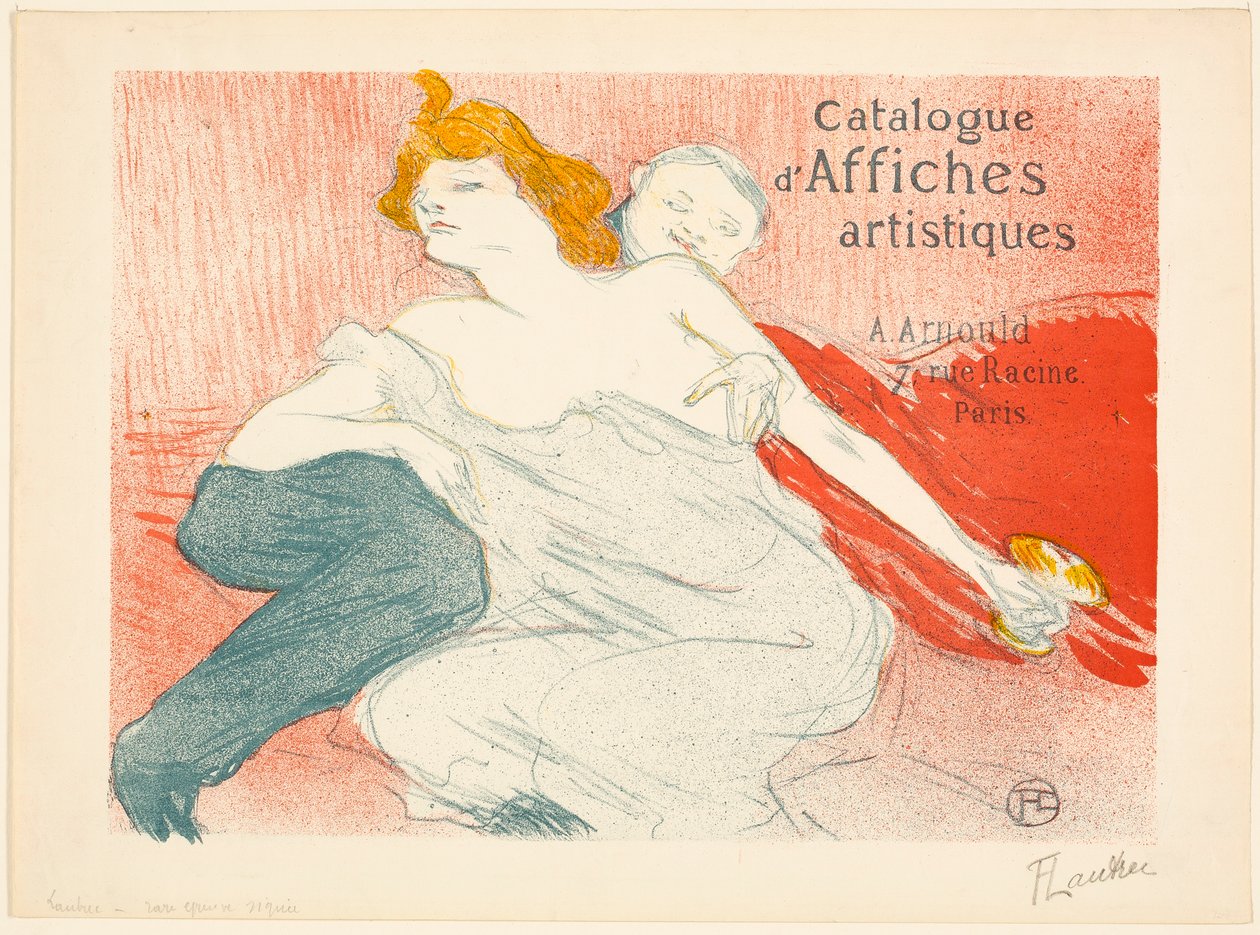 Deboche (segunda placa) de Henri de Toulouse-Lautrec