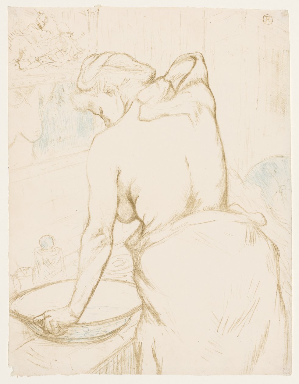 Elles: O banheiro de Henri de Toulouse-Lautrec