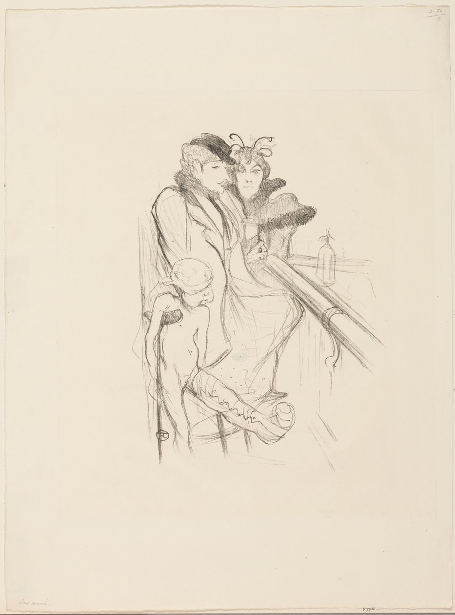 eros vanne de Henri de Toulouse-Lautrec
