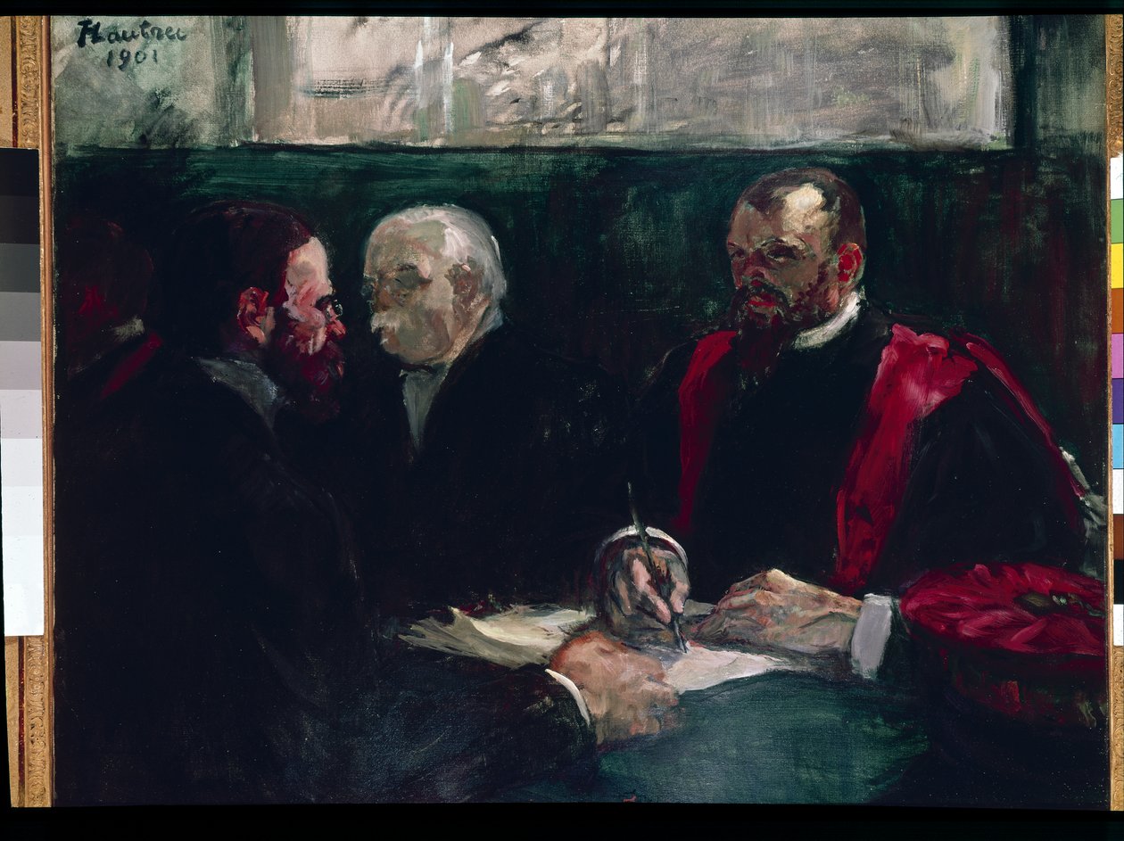Exame na Faculdade de Medicina de Paris de Henri de Toulouse Lautrec