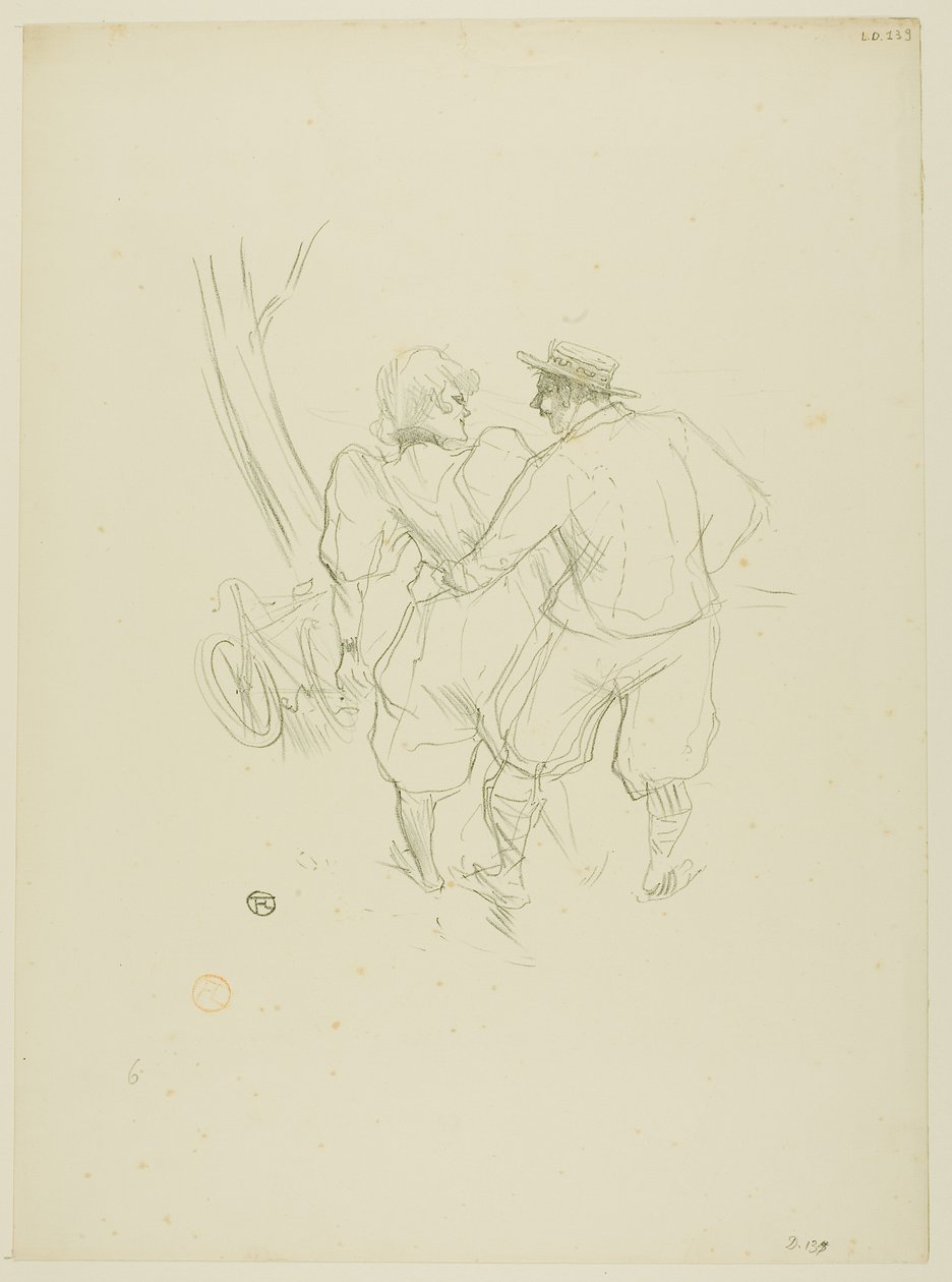 Floréal, de Melodies de Désiré Dihau de Henri de Toulouse-Lautrec