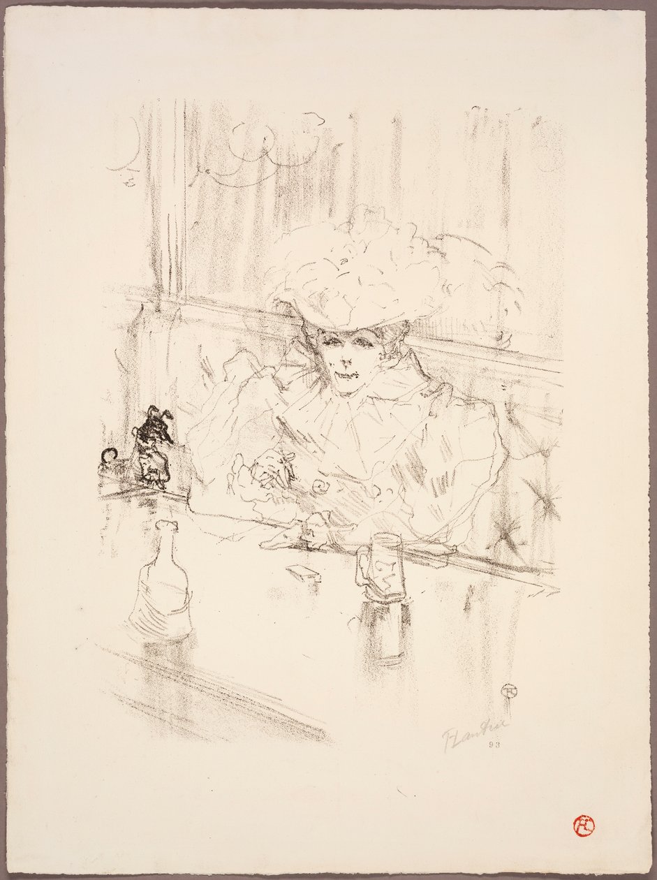 No Hanneton de Henri de Toulouse-Lautrec