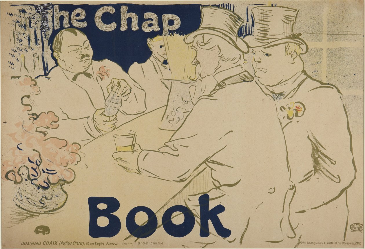 Irish and American Bar, Rue Royale — «The Chapbook» de Henri de Toulouse-Lautrec