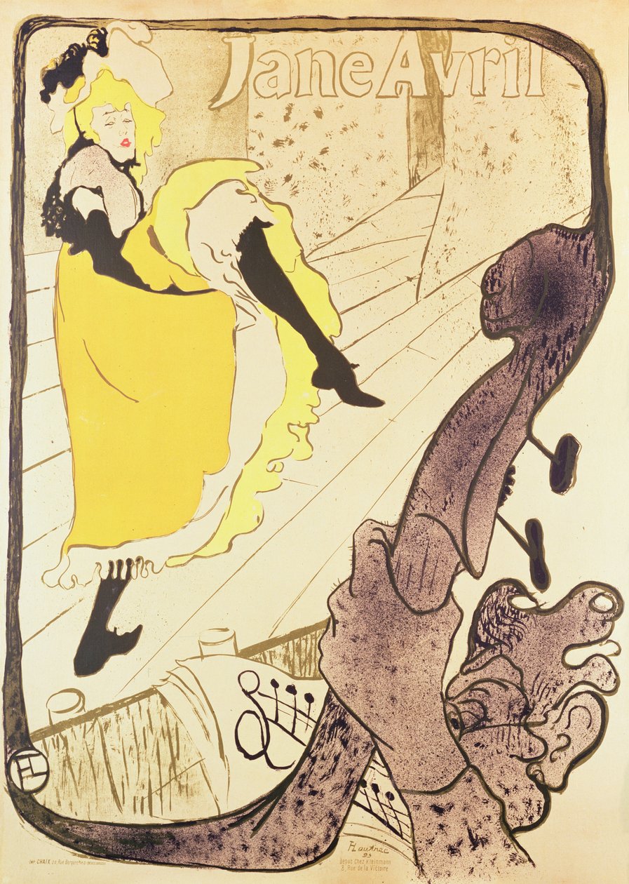 Jane abril de Henri de Toulouse Lautrec