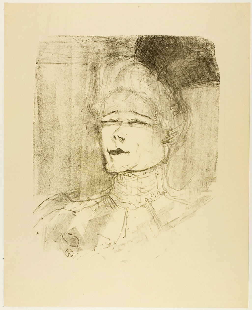 Jeanne Granier, da Treize Litografias de Henri de Toulouse-Lautrec