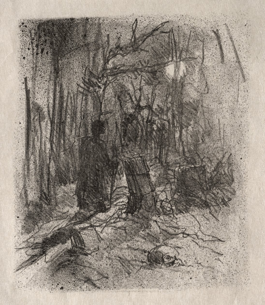 O Cemitério de Busk de Henri de Toulouse-Lautrec