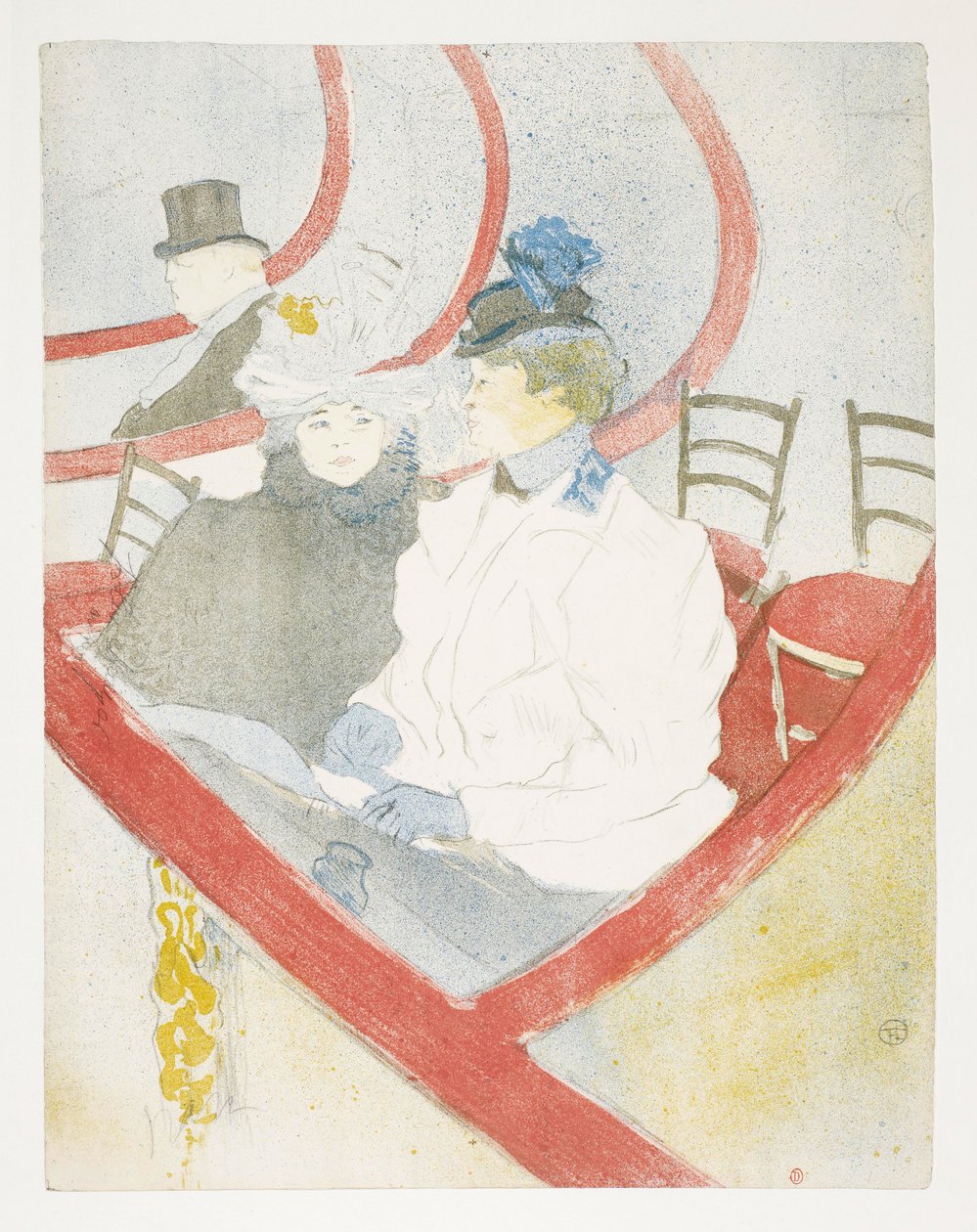 O grande camarote de Henri de Toulouse-Lautrec