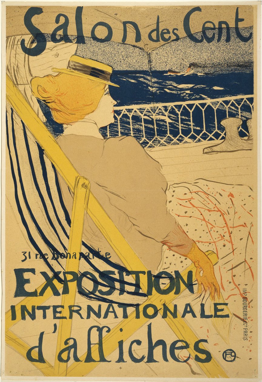 A Passageira do 54 ou Passeio de Iate de Henri de Toulouse-Lautrec