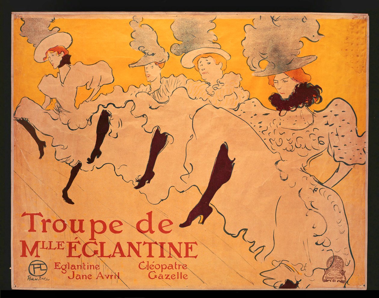 Trupe de Miss Eglantine de Henri de Toulouse-Lautrec