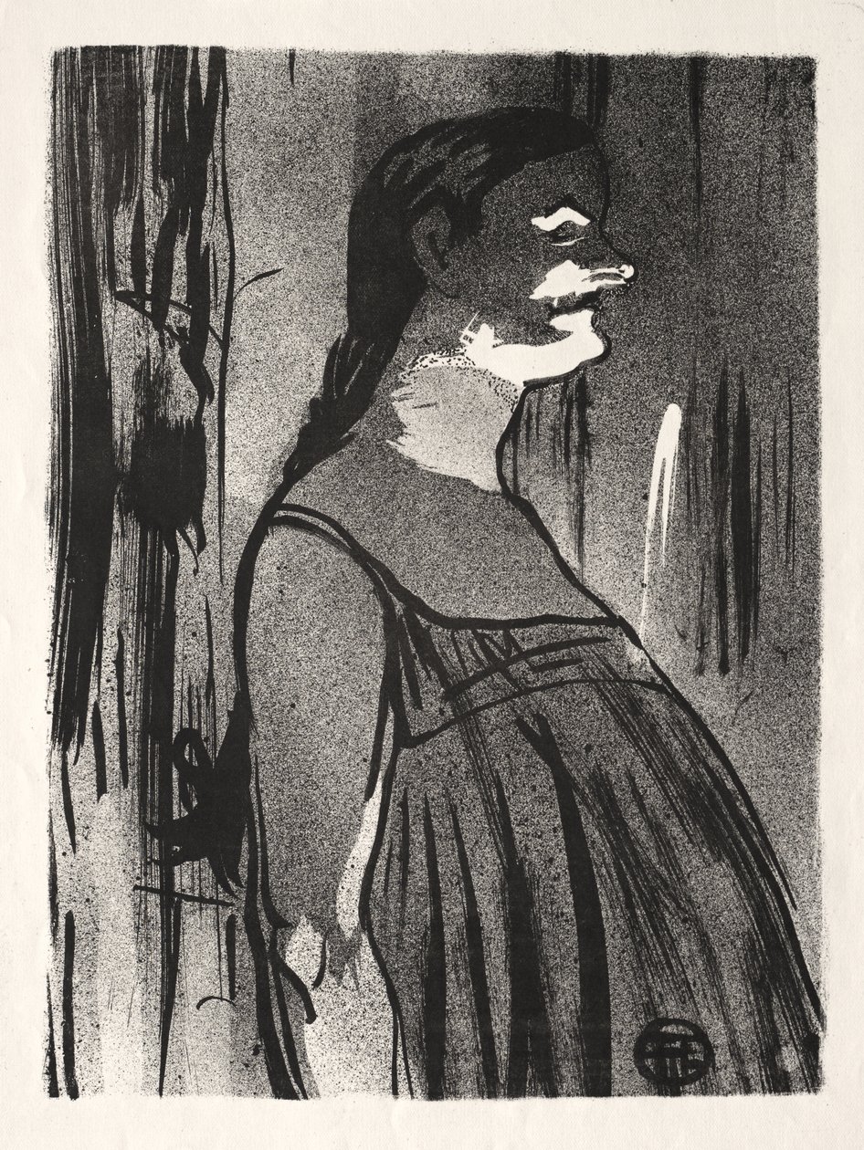 O Café-concerto: Sra. Abdala de Henri de Toulouse-Lautrec