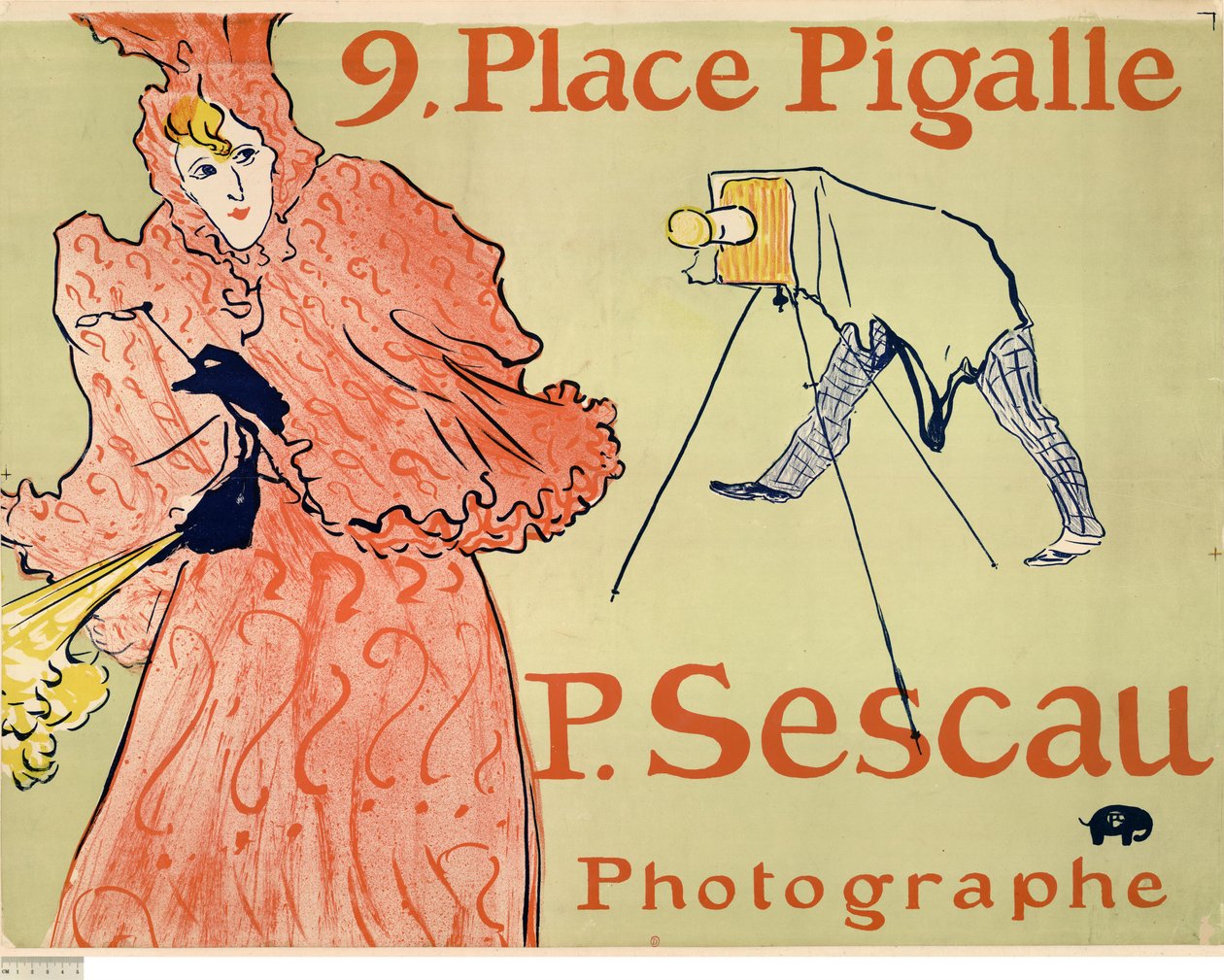 Der Fotograf Sescau de Henri de Toulouse-Lautrec