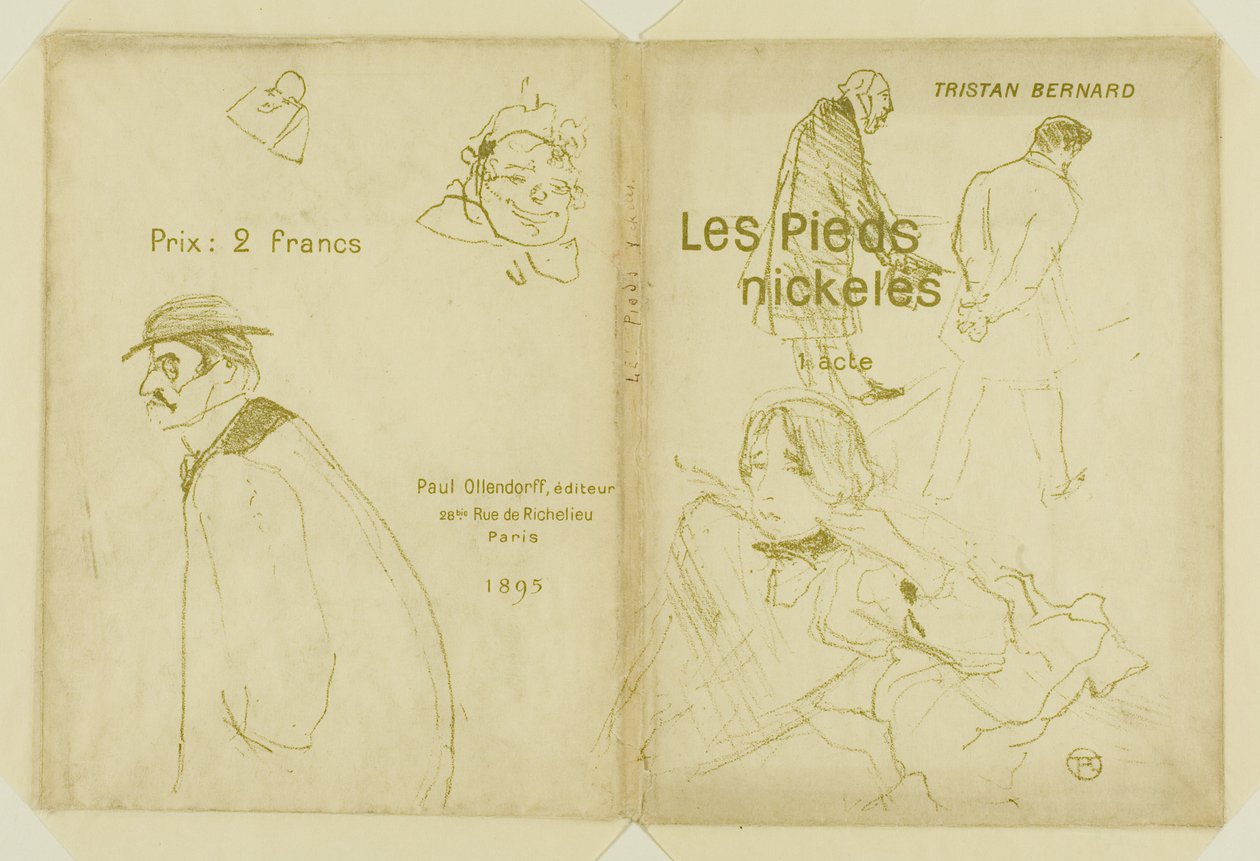 Os «Pieds nickelés» de Henri de Toulouse-Lautrec