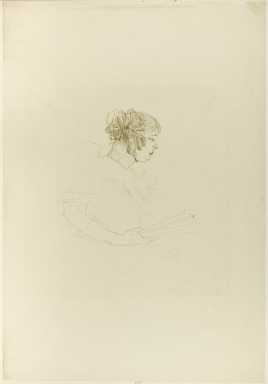 Luce Myrès, em Perfil de Henri de Toulouse-Lautrec