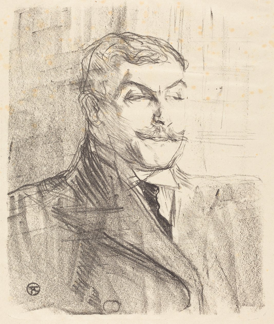 Lucien Guitry de Henri de Toulouse-Lautrec