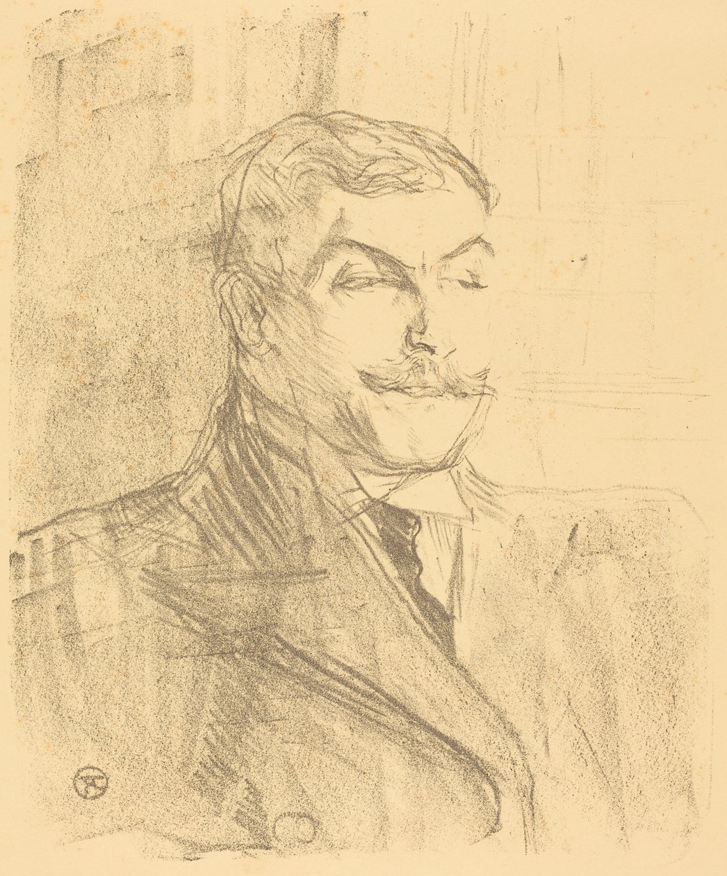 Lucien Guitry de Henri de Toulouse-Lautrec