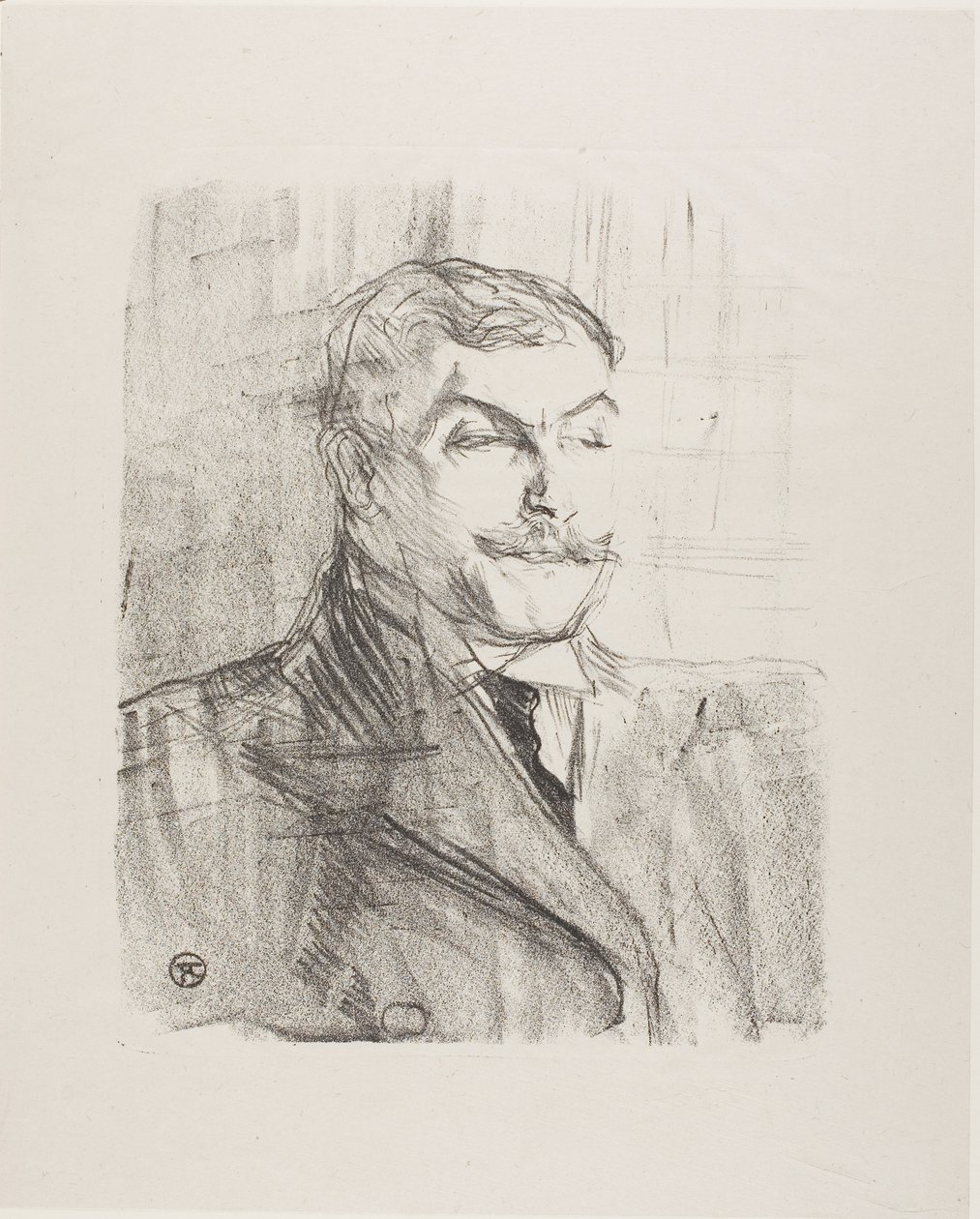 Lucien Guitry, da Treize Litografias de Henri de Toulouse-Lautrec