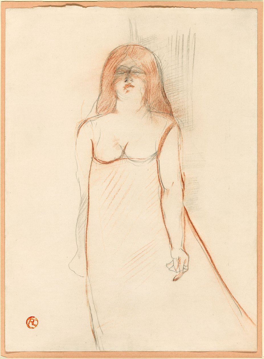 Senhorita Cocito de Henri de Toulouse-Lautrec