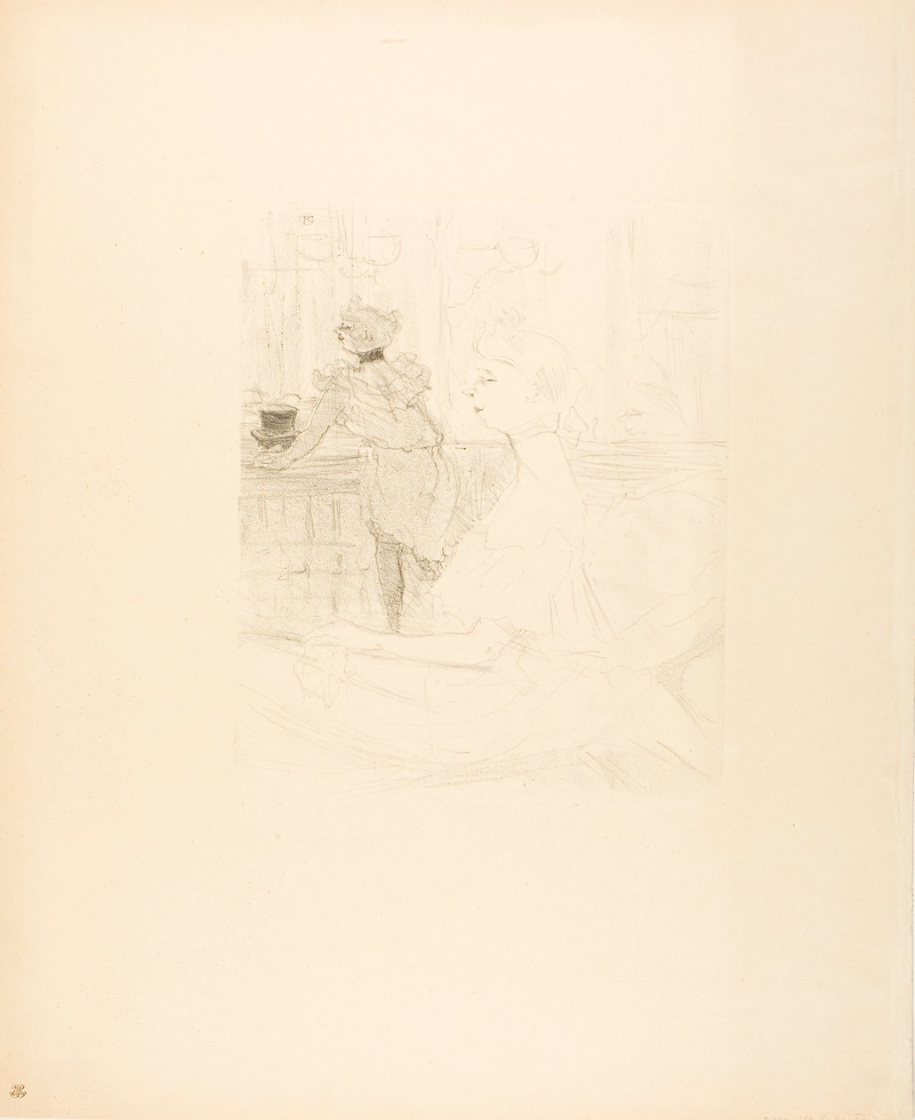 Senhorita Leconte de Henri de Toulouse-Lautrec