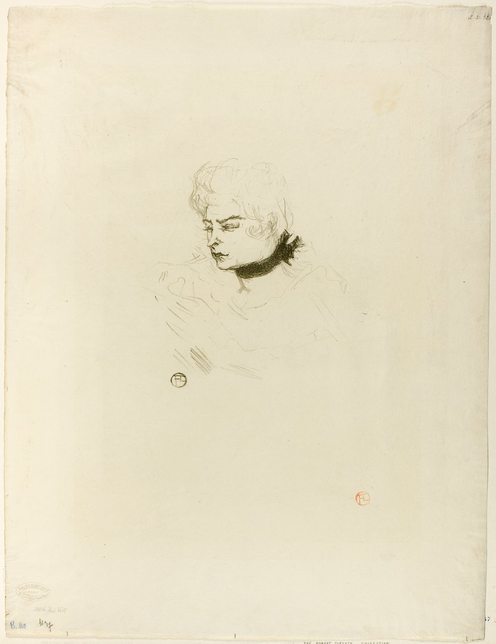Menina Pois Vert de Henri de Toulouse-Lautrec