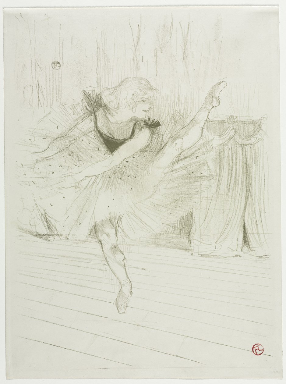 Miss Ida Heath, dançarina inglesa de Henri de Toulouse-Lautrec