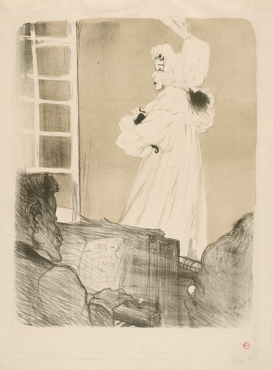 Senhorita May Belfort de Henri de Toulouse-Lautrec