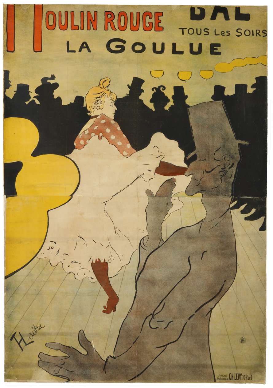 Moulin Rouge - La Goulue de Henri de Toulouse-Lautrec