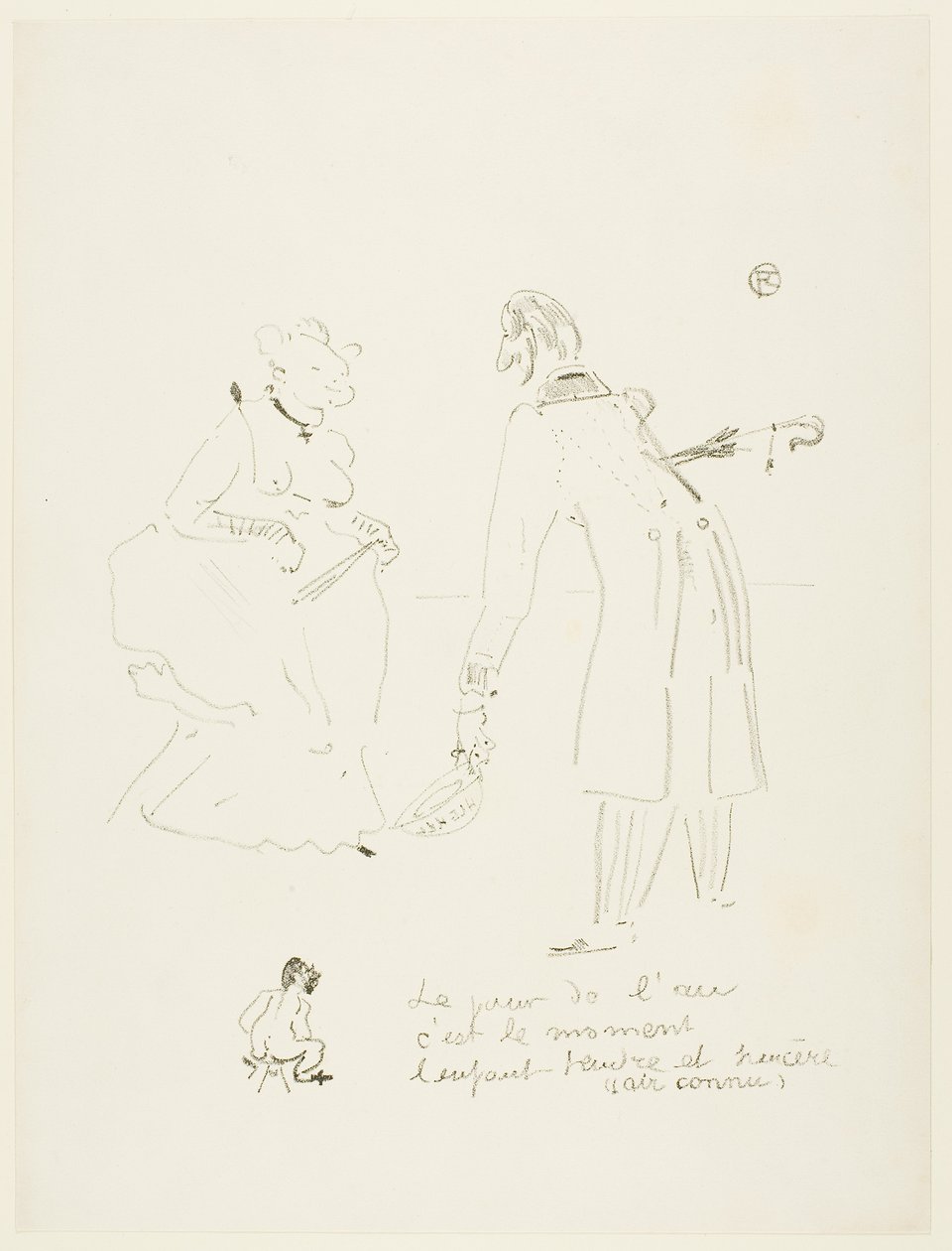 Saudação de Ano Novo de Henri de Toulouse-Lautrec