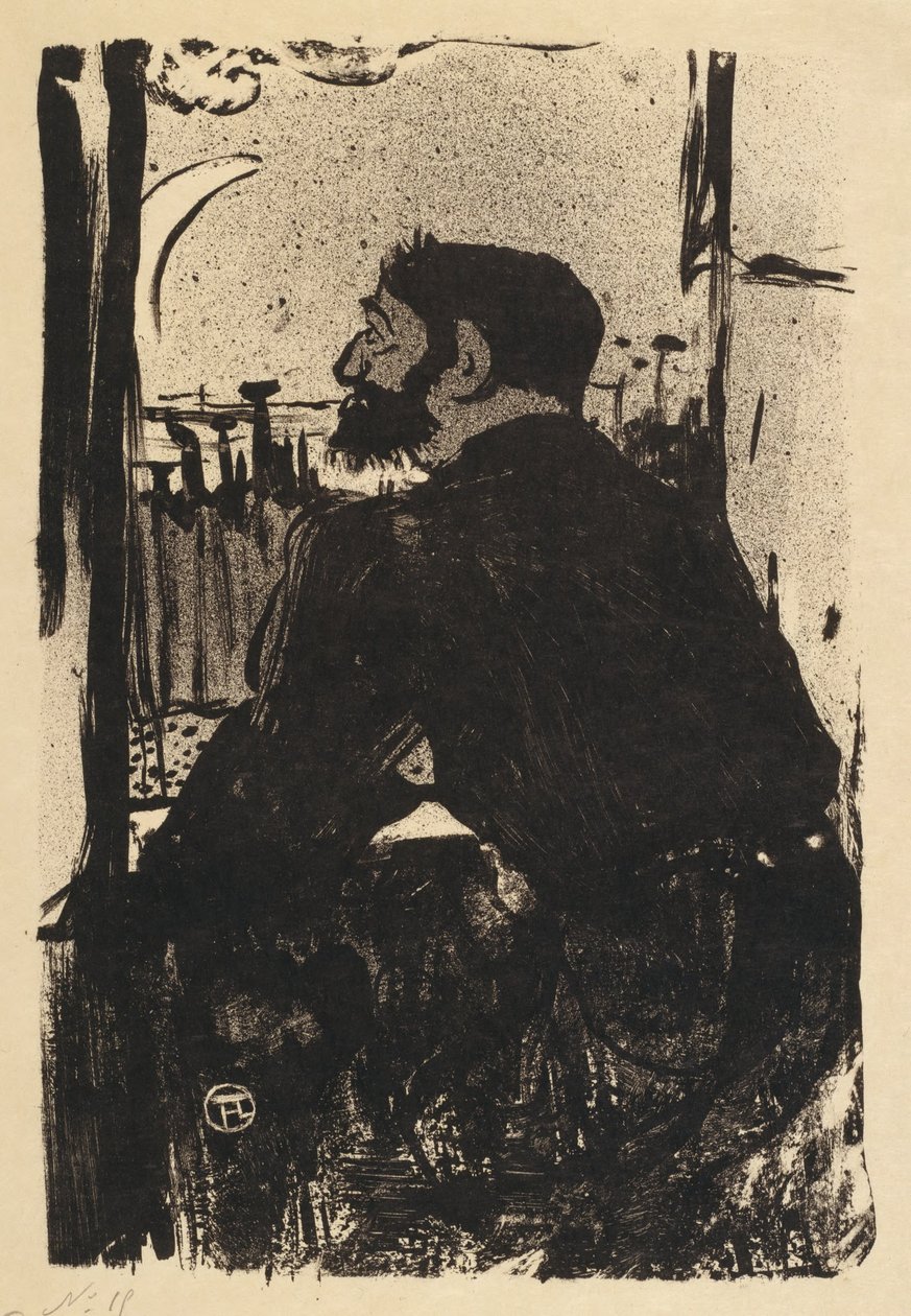 Noite em branco de Henri de Toulouse-Lautrec