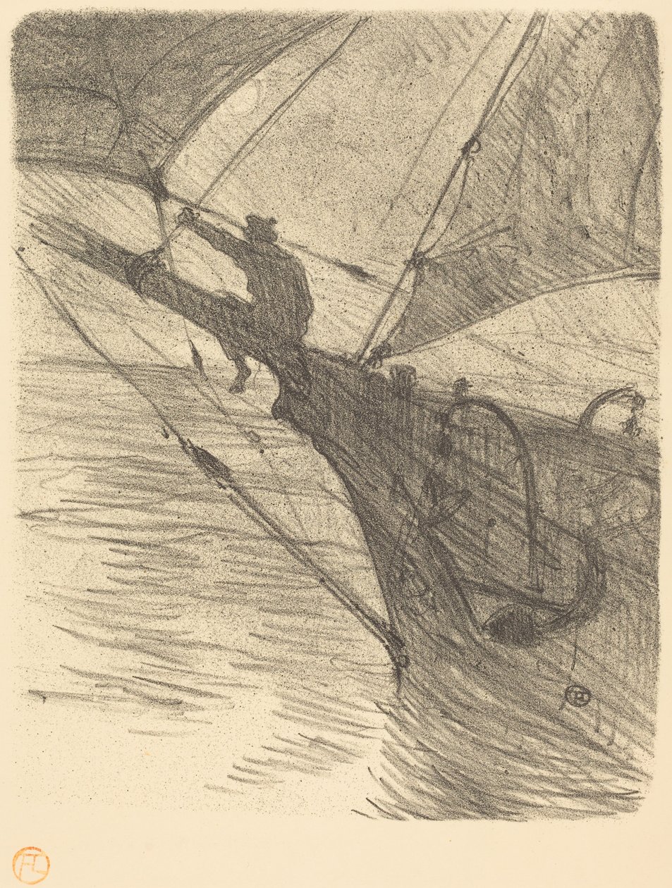 Oceano Nox de Henri de Toulouse-Lautrec