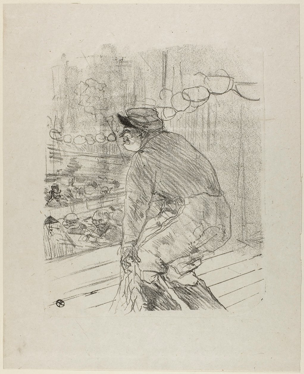 Polin, de Litografias de Treize de Henri de Toulouse-Lautrec