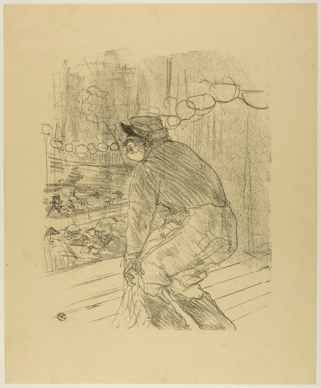 Polin, de Litografias de Treize de Henri de Toulouse-Lautrec