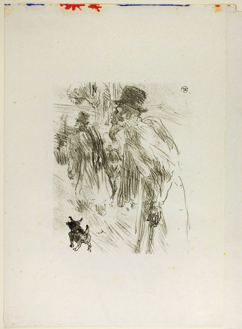 Judeus poloneses, Carlsbad, de At the Foot of Sinai de Henri de Toulouse-Lautrec