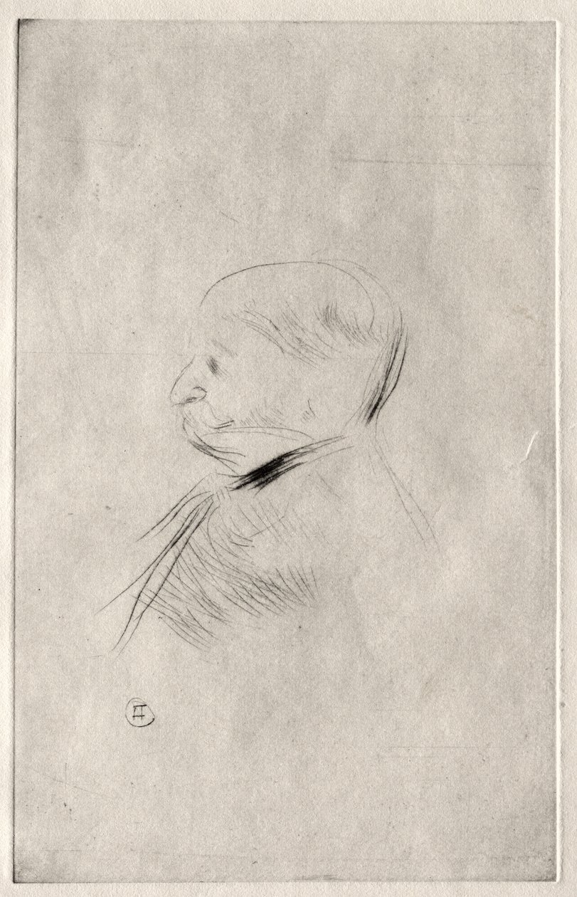 Retrato de M.X. de Henri de Toulouse-Lautrec