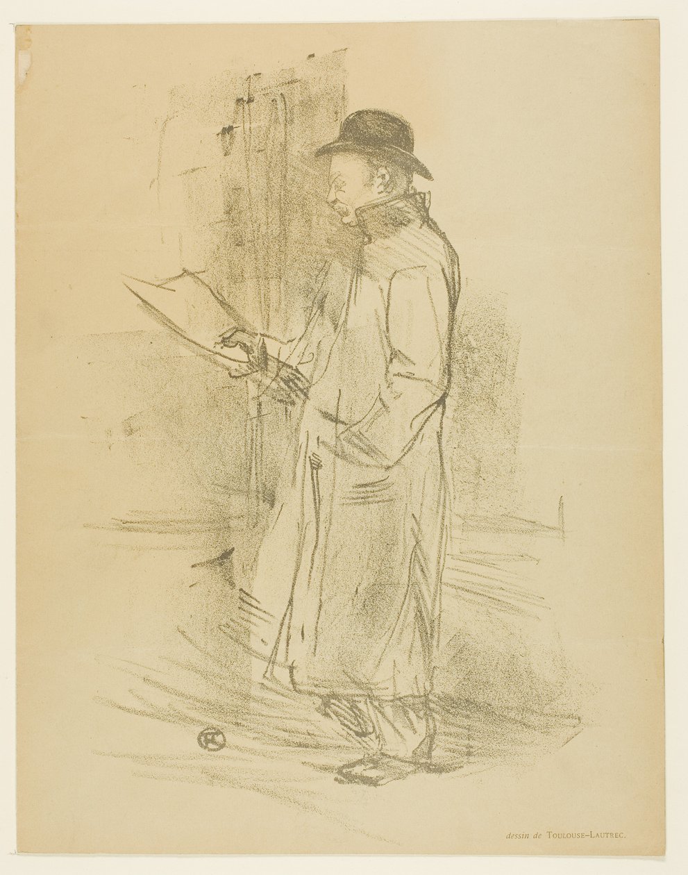 Programa de Benefício Gémier de Henri de Toulouse-Lautrec