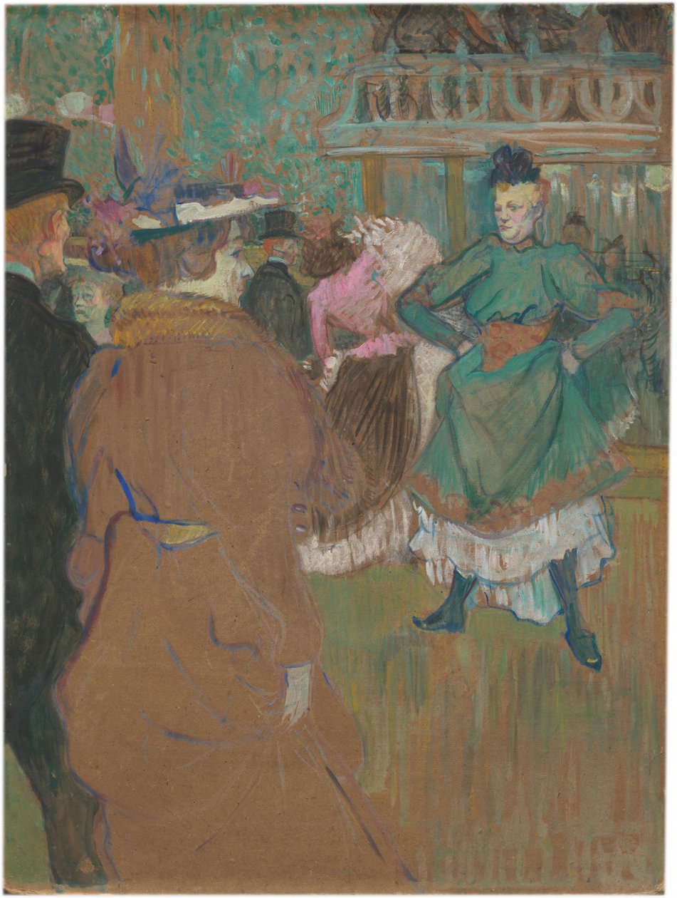 Quadrilha no Moulin Rouge de Henri de Toulouse-Lautrec