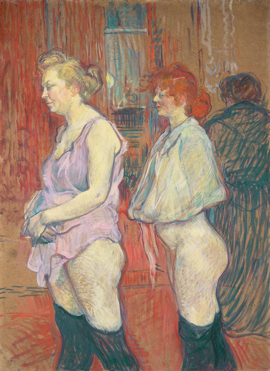 Rue des Moulins de Henri de Toulouse Lautrec