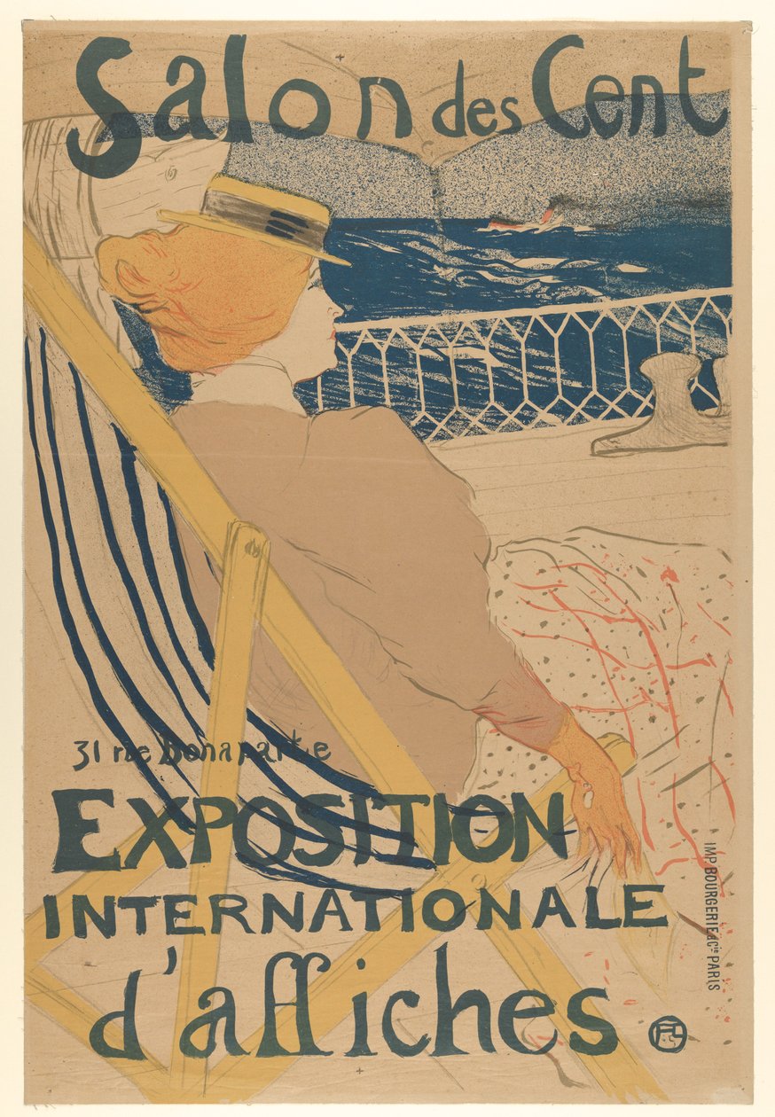 Salon des Cent: Exposição Internacional de Cartazes de Henri de Toulouse-Lautrec