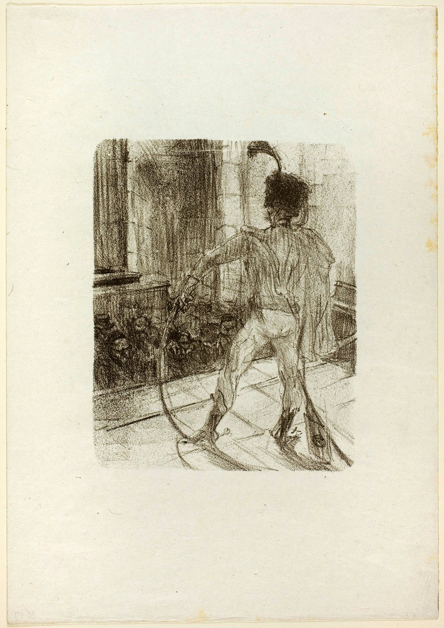 Schlomé Fuss na Sinagoga, de Au Pied du Sinaï de Henri de Toulouse-Lautrec