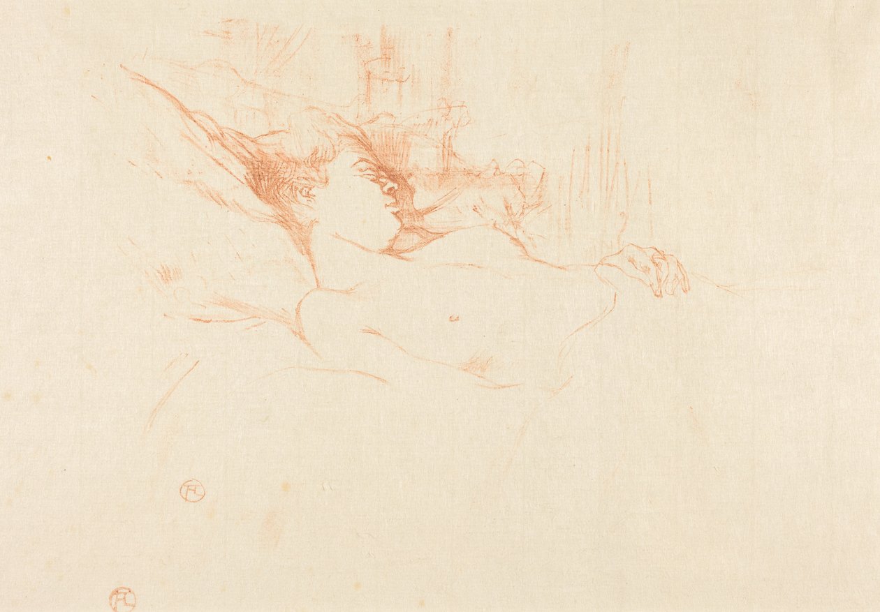 Sleep (O sono) de Henri de Toulouse-Lautrec