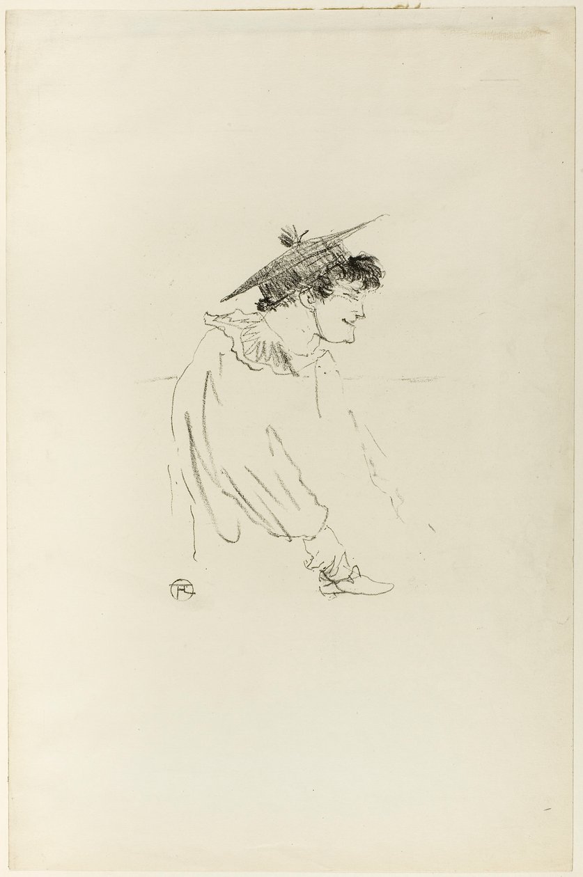 Garota Inglesa Pequena (Miss Dolly) de Henri de Toulouse-Lautrec