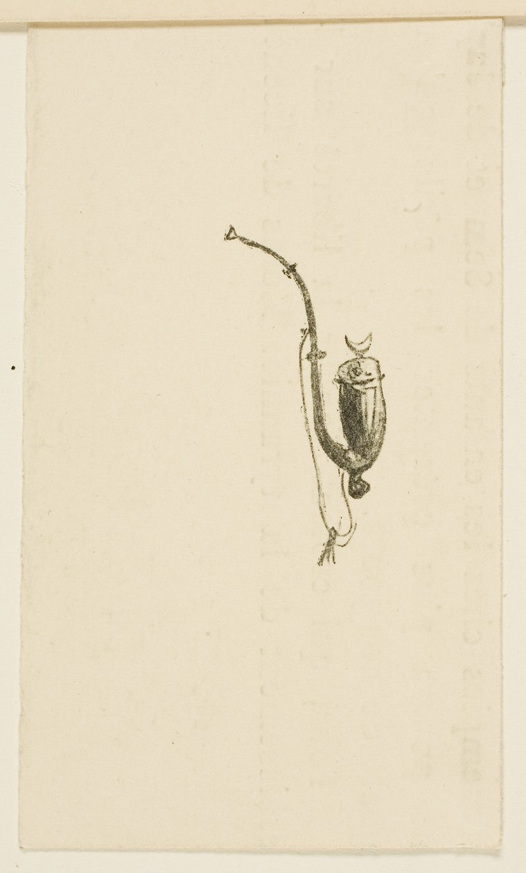 Tailpiece de At the Foot of Sinai de Henri de Toulouse-Lautrec